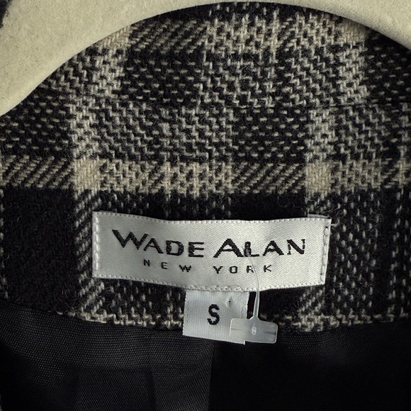 Vintage Sportswear Blazer Womens S Wool Plaid Tartan Jacket Union USA Old Money - Picture 2 of 10